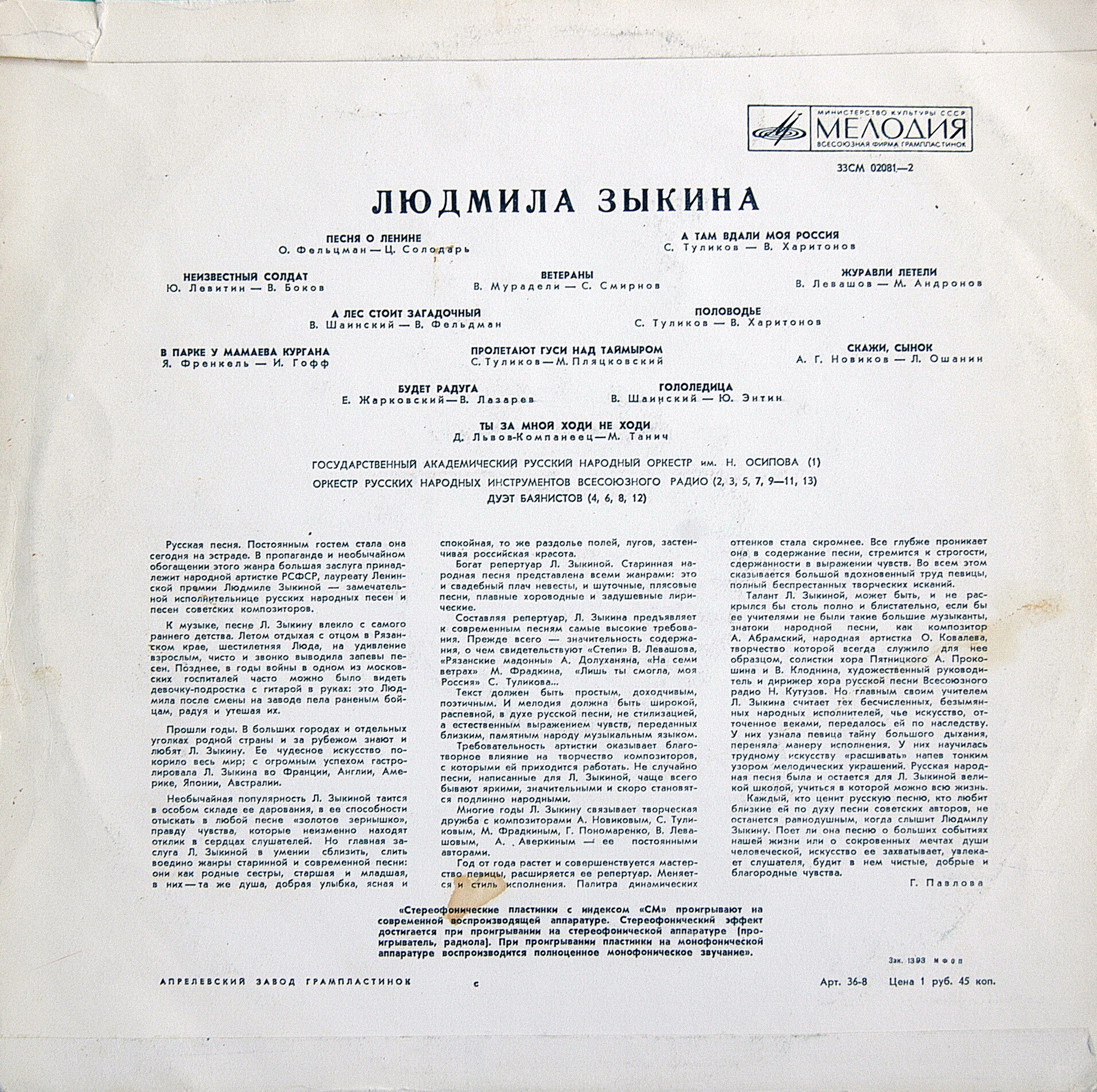 Людмила ЗЫКИНА