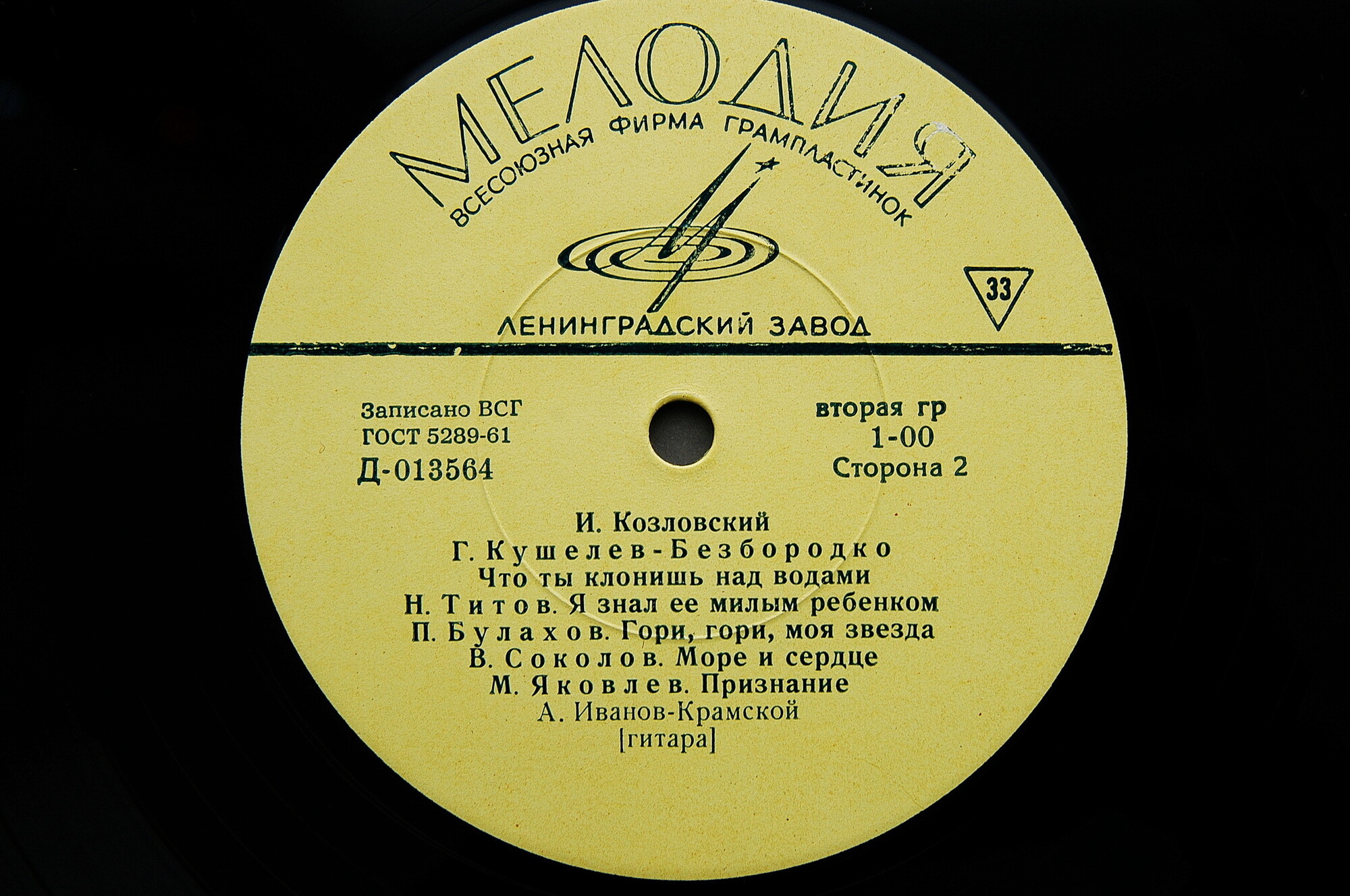 И. Козловский — Старинные романсы