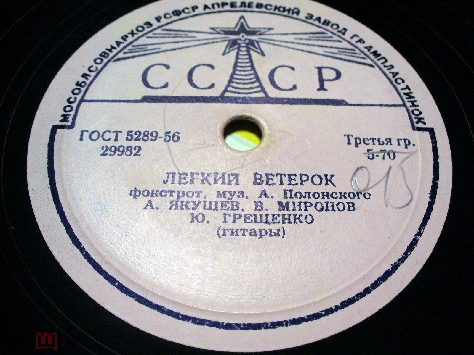 Трио гитаристов - Лёгкий ветерок / Эстр. оркестр - В далёкий путь