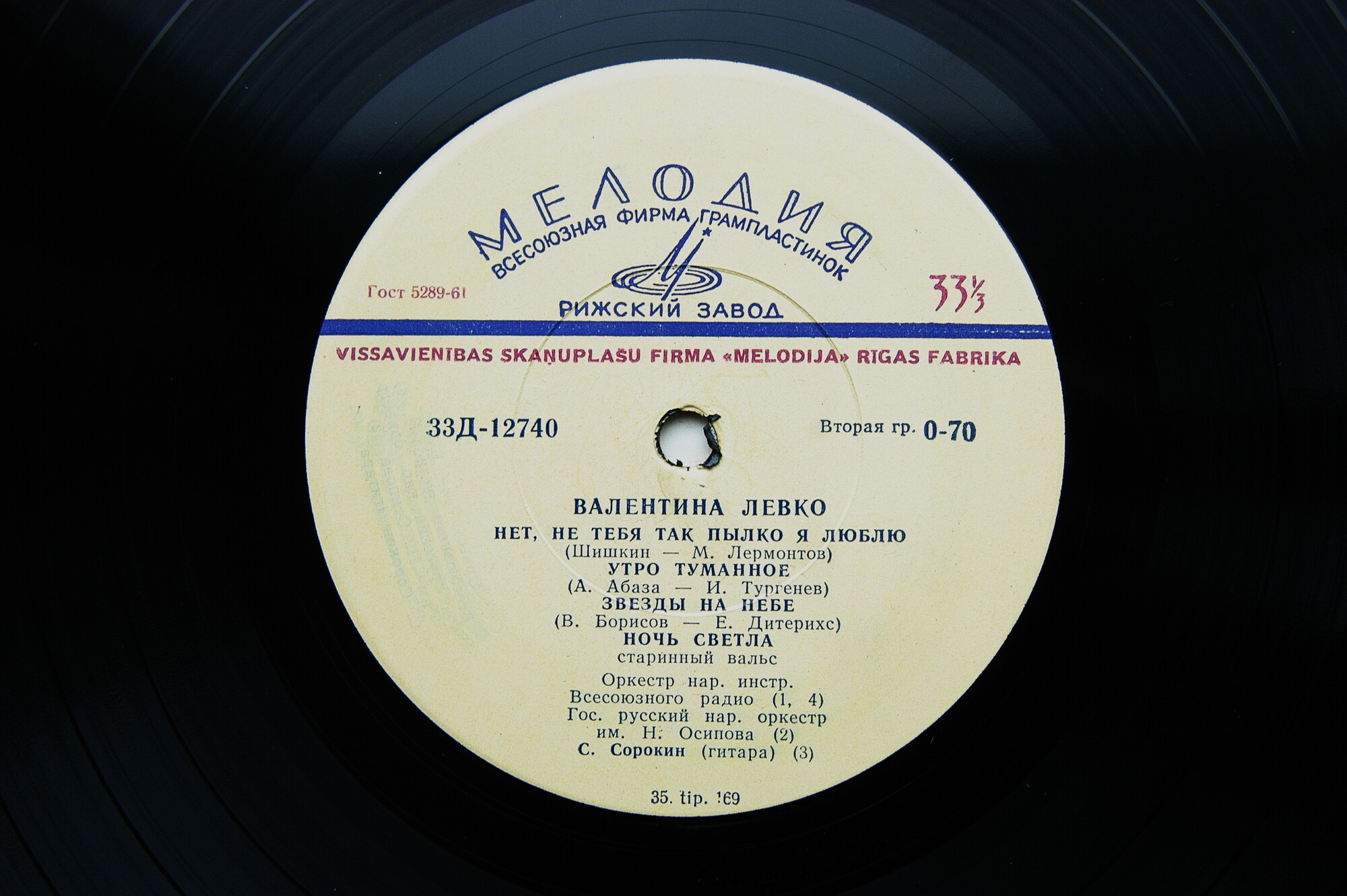 Валентина Левко - Русские песни и романсы