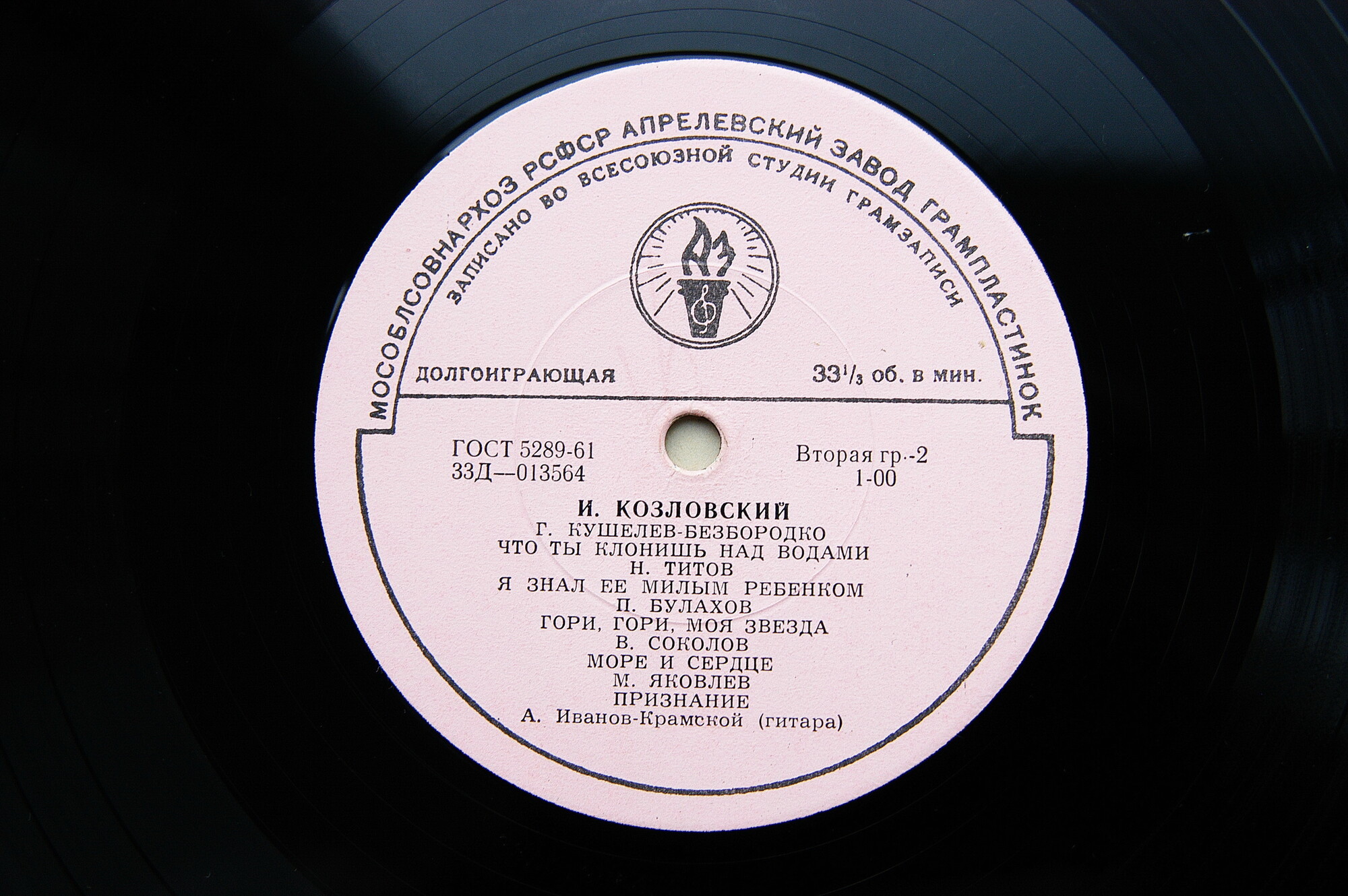 И. Козловский — Старинные романсы