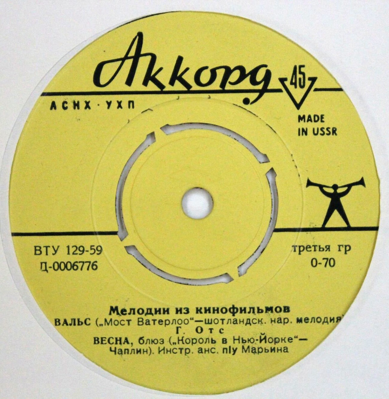 Мелодии из зарубежных кинофильмов