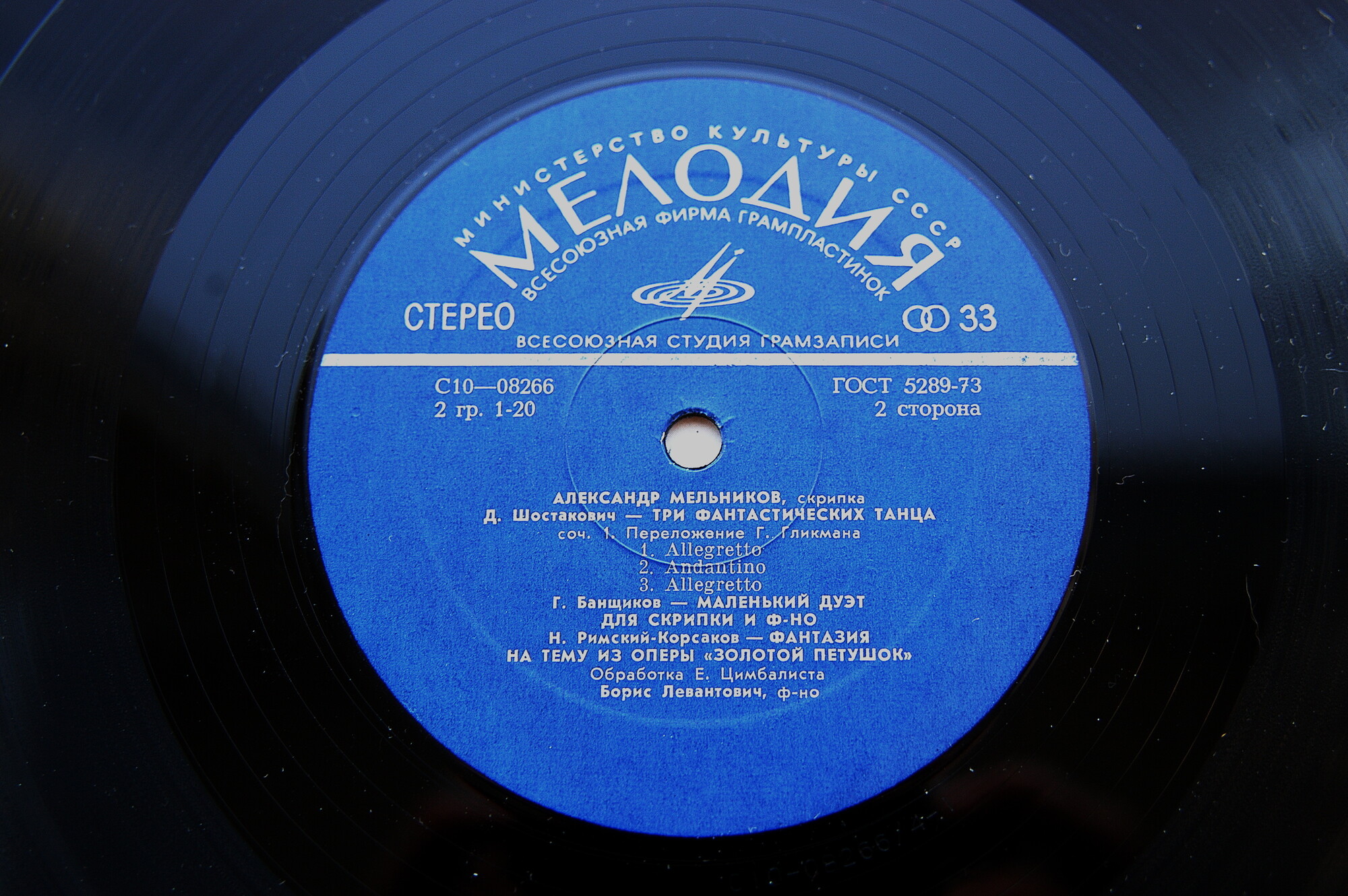 Александр МЕЛЬНИКОВ (скрипка)