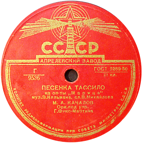 М. Качалов - Чардаш / Песенка Тассило