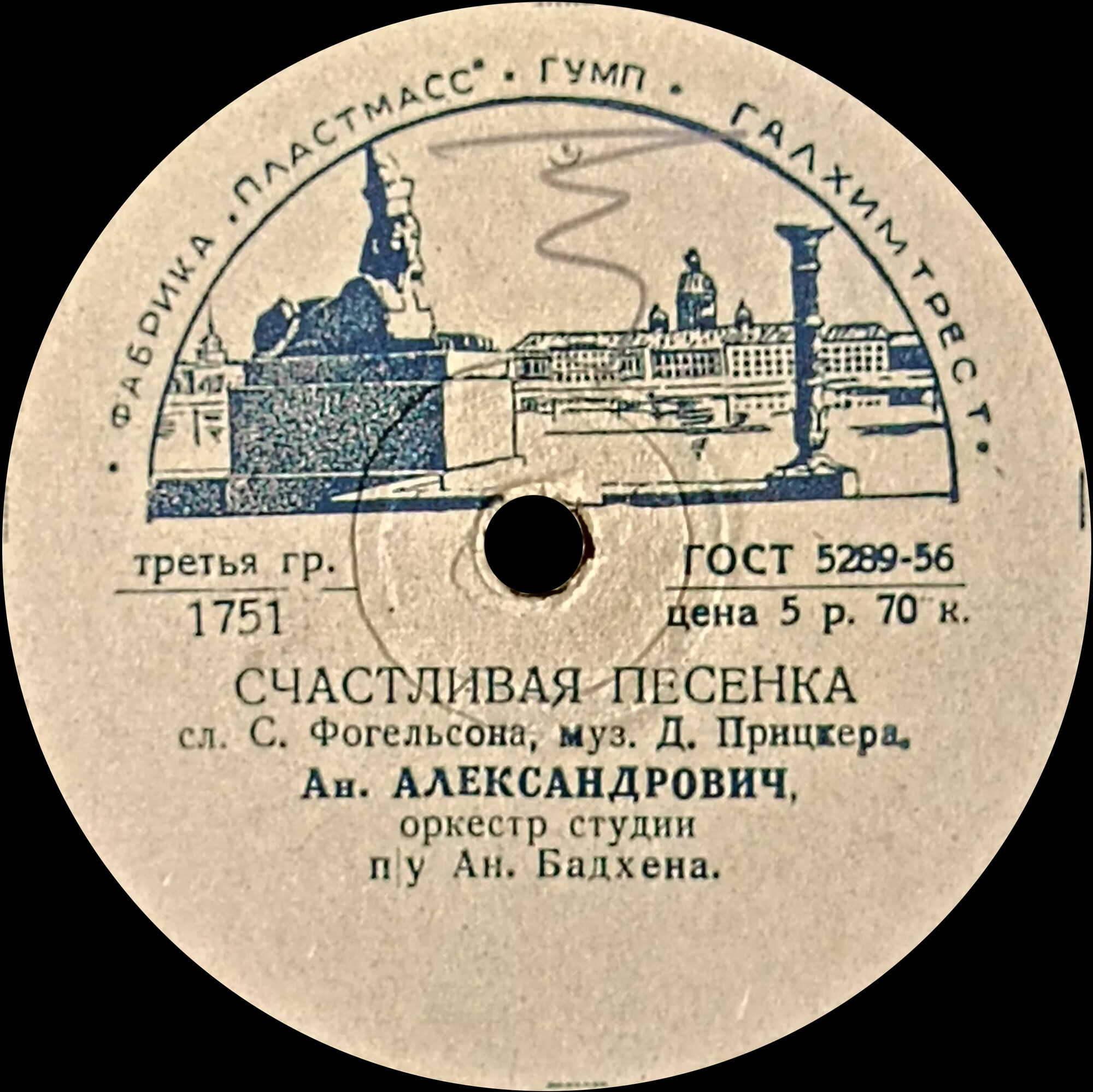Анатолий Александрович – Счастливая песенка / Приходит в город ночь
