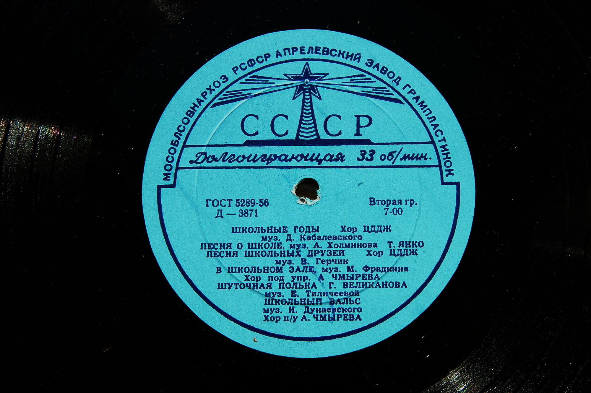 Песни советских школьников