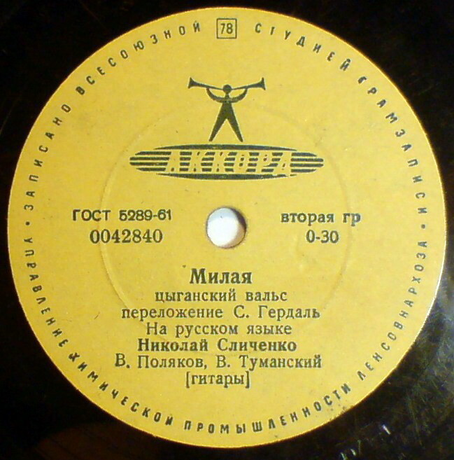 Николай Сличенко — Замурдынэ / Милая