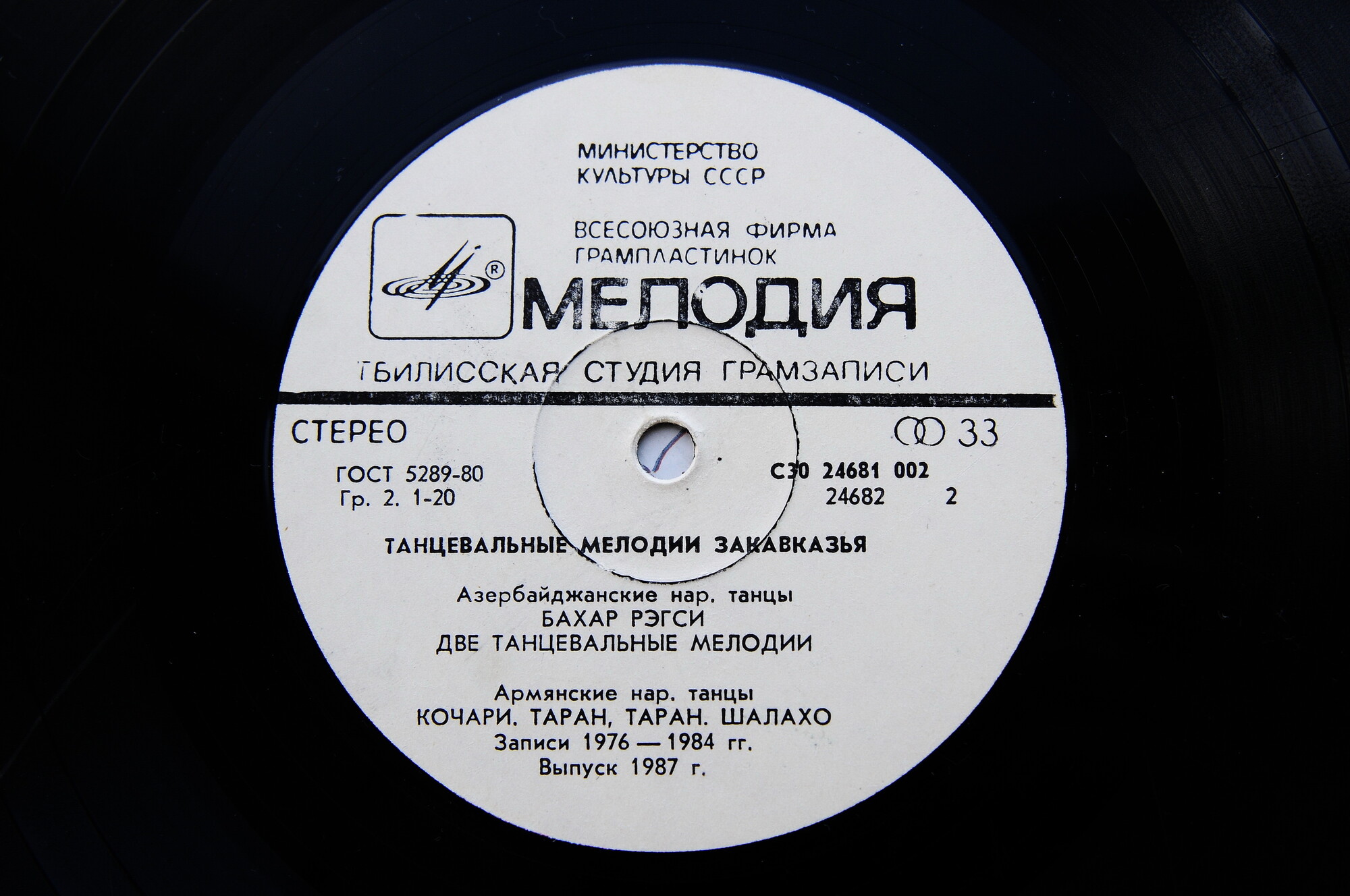 ТАНЦЕВАЛЬНЫЕ МЕЛОДИИ ЗАКАВКАЗЬЯ