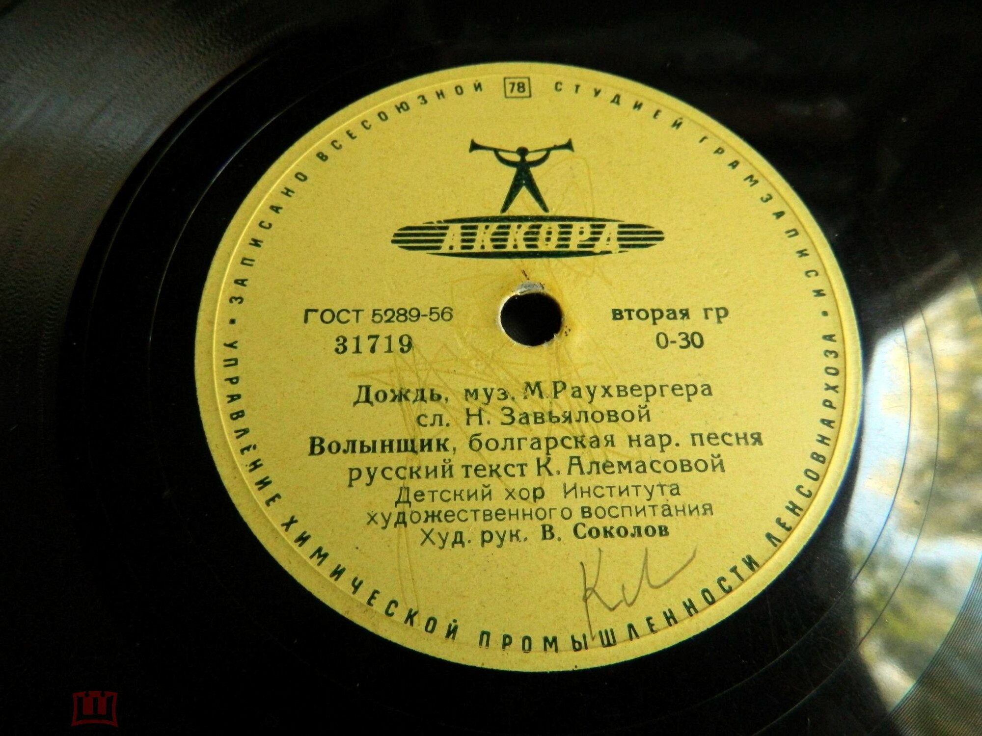 Детский хор Института художественного воспитания, худ. рук. В. Соколов