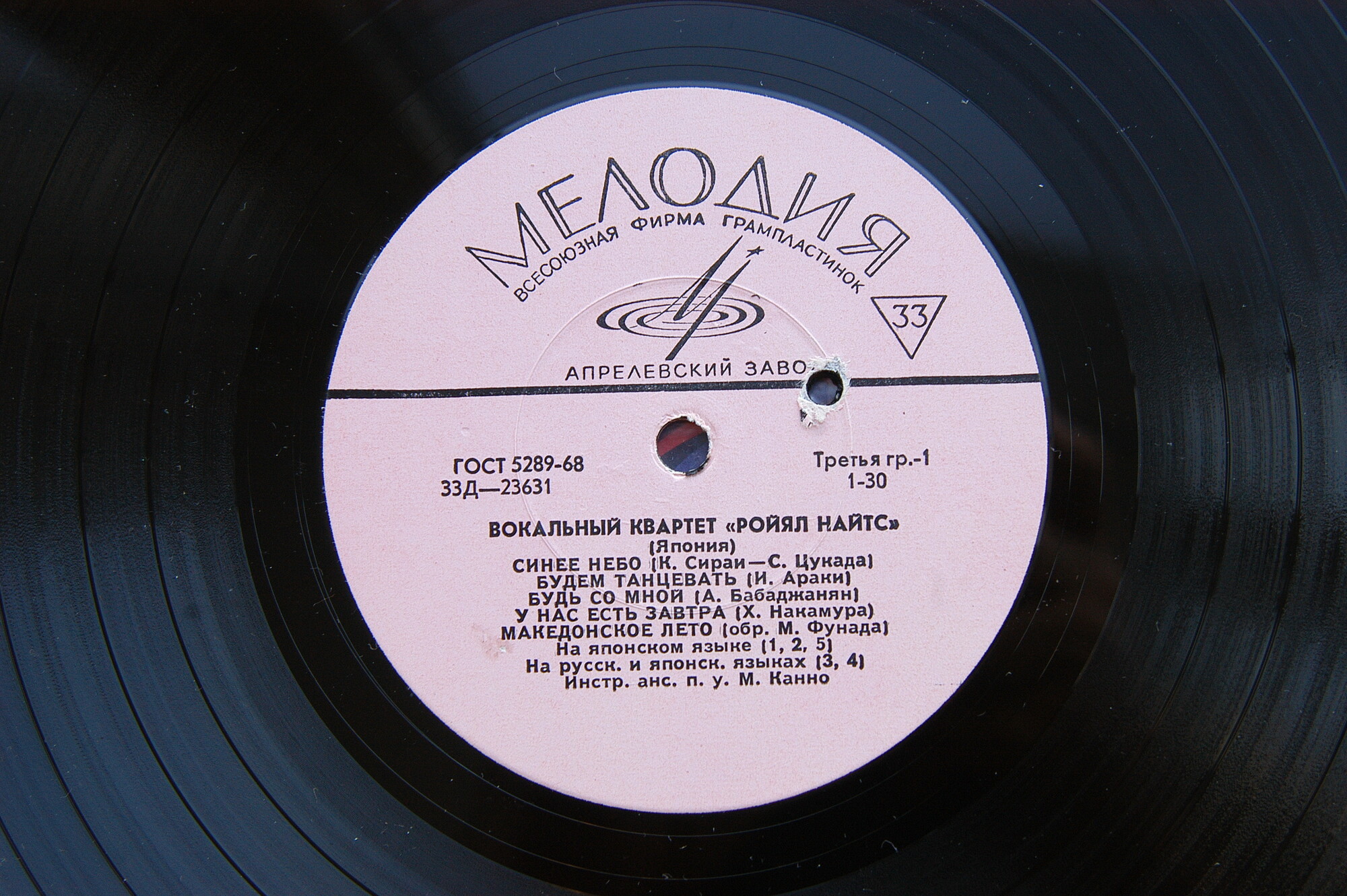 Вокальный квартет «Ройял Найтс» (Япония)