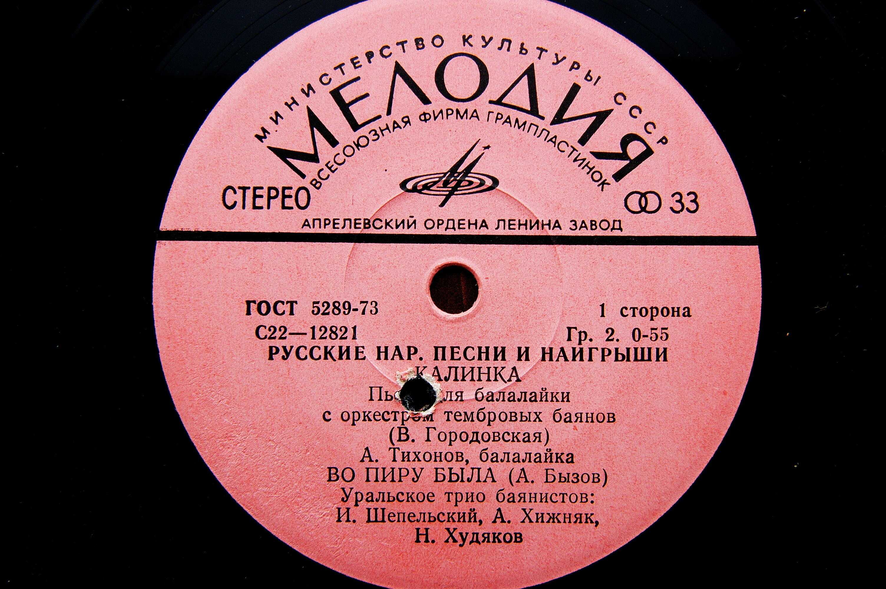 Русские народные песни и наигрыши