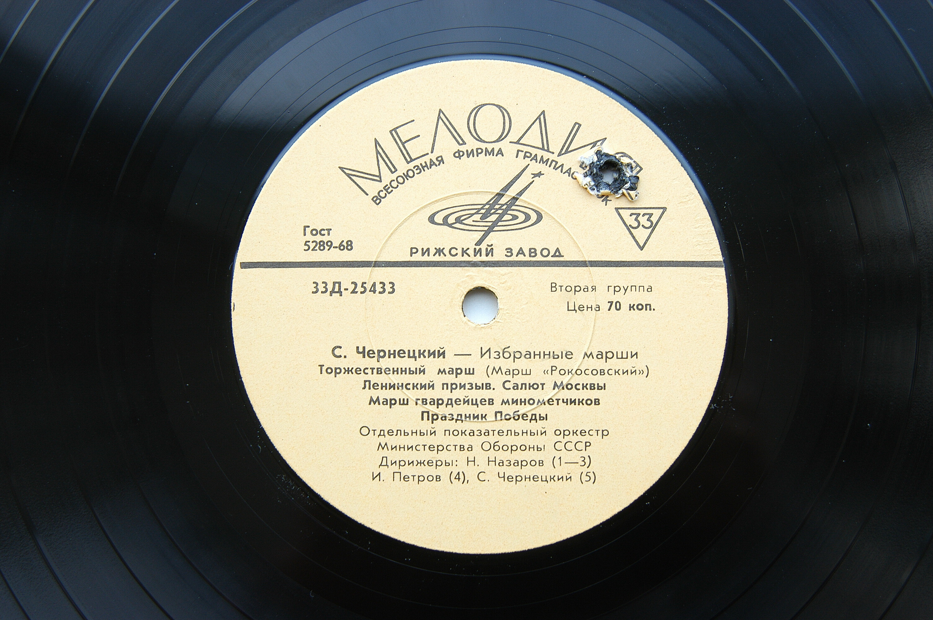 ИЗБРАННЫЕ МАРШИ С. ЧЕРНЕЦКОГО (1881—1950)