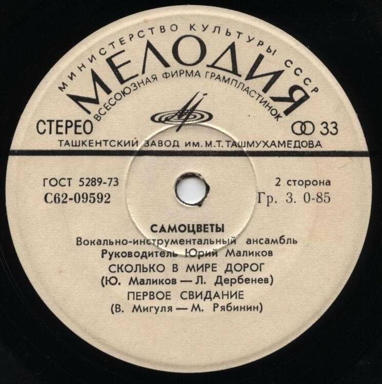 ВИА "САМОЦВЕТЫ", руководитель Юрий Маликов. «Все, что есть у меня»