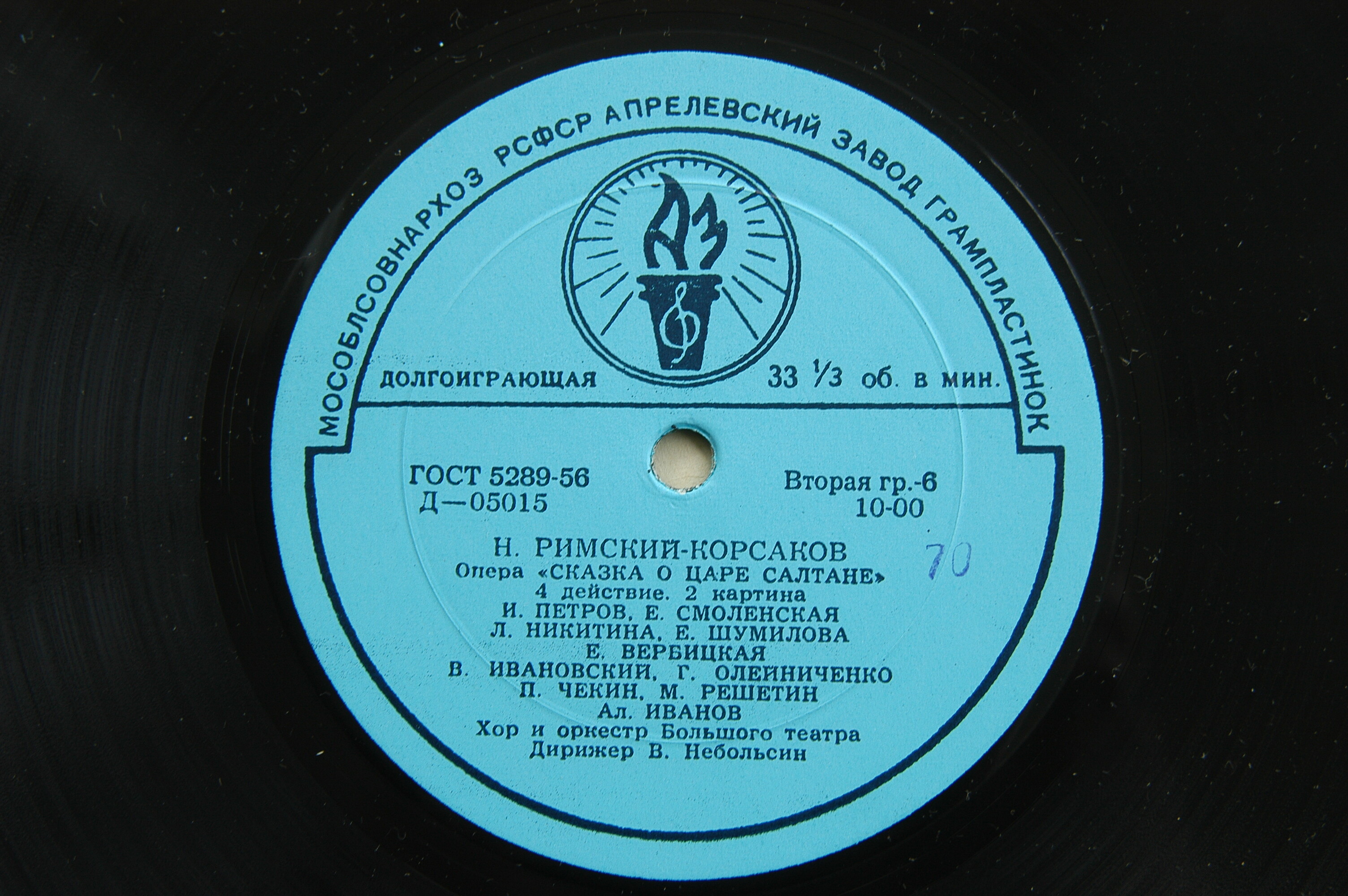 Н. РИМСКИЙ-КОРСАКОВ: Опера "Сказка о царе Салтане"