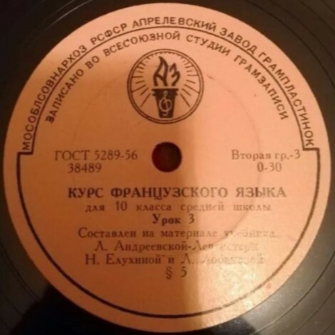 Курс французского языка для 10 класса средней школы (по учебнику Л. Андреевской-Левенстерн, Н. Елухиной и Л. Лобановой)