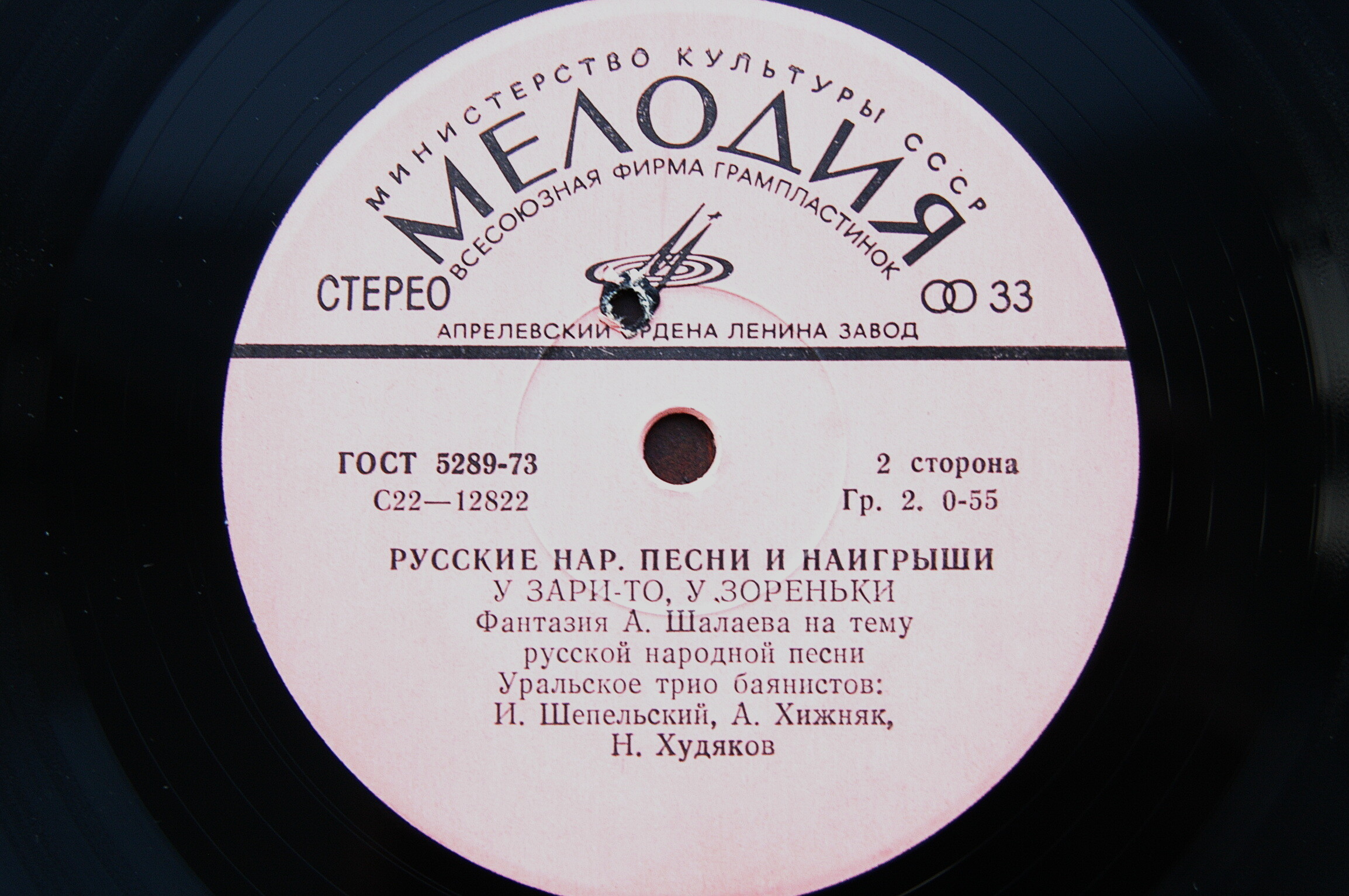 Русские народные песни и наигрыши