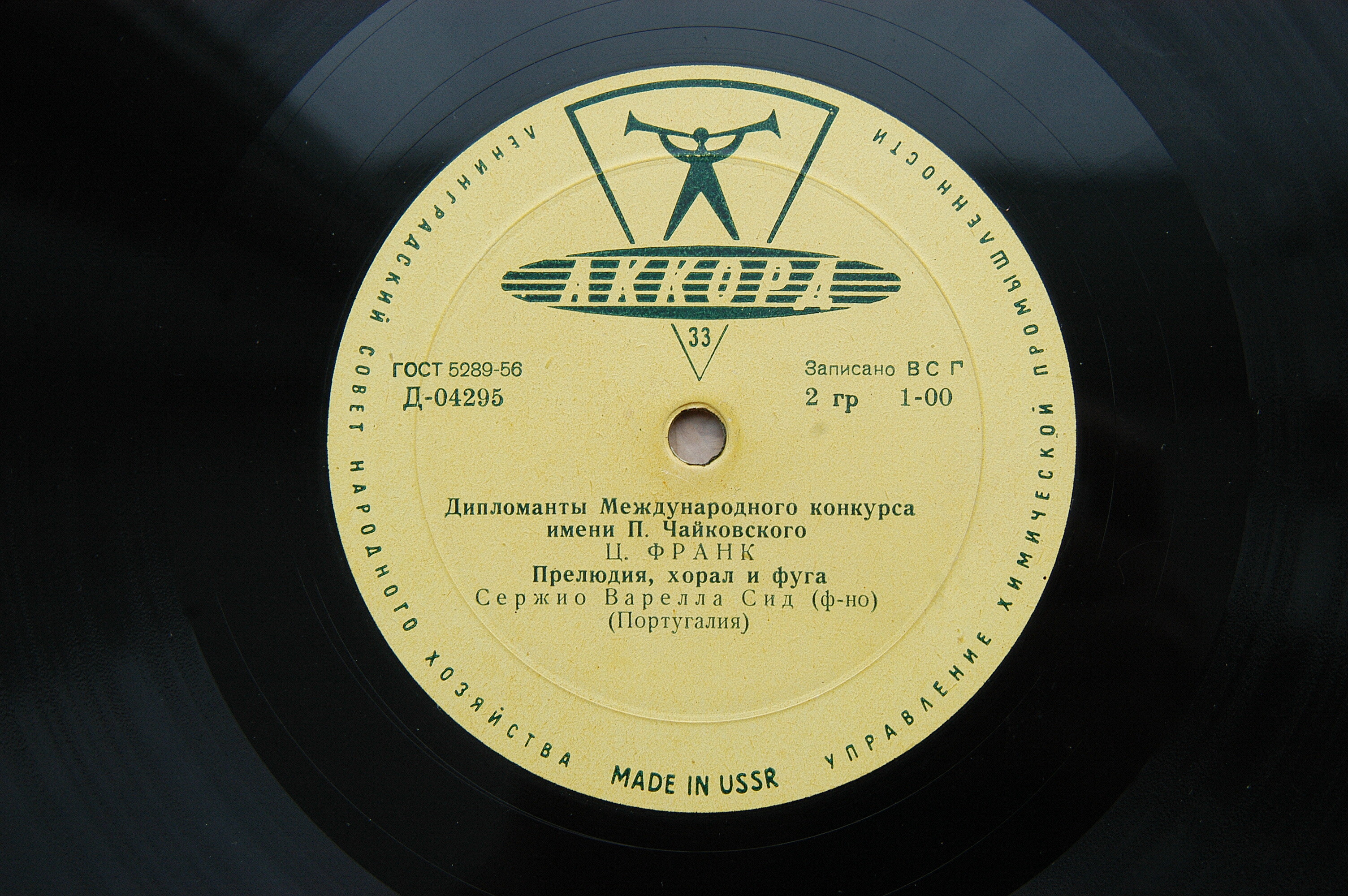 Играет Сержио Варелла Сид (ф-но)