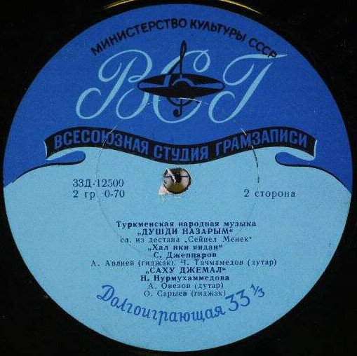 Туркменская народная музыка