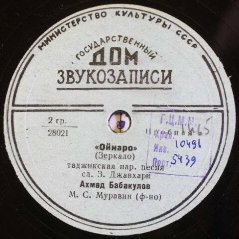 Ахмад Бабакулов (на таджикском языке)