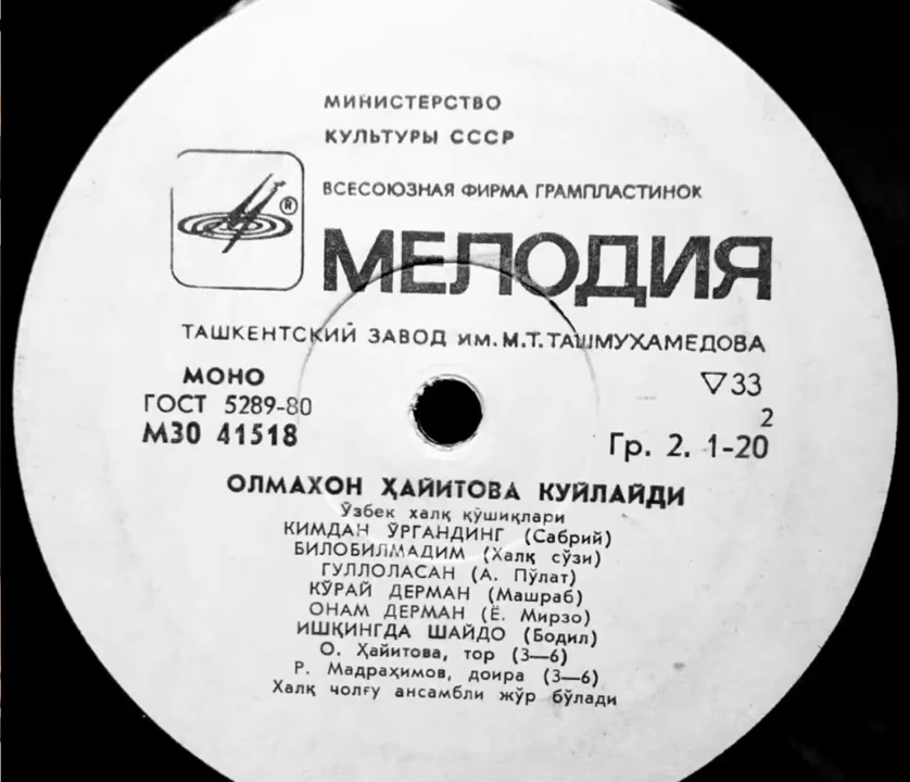 Олмахон Хайитова