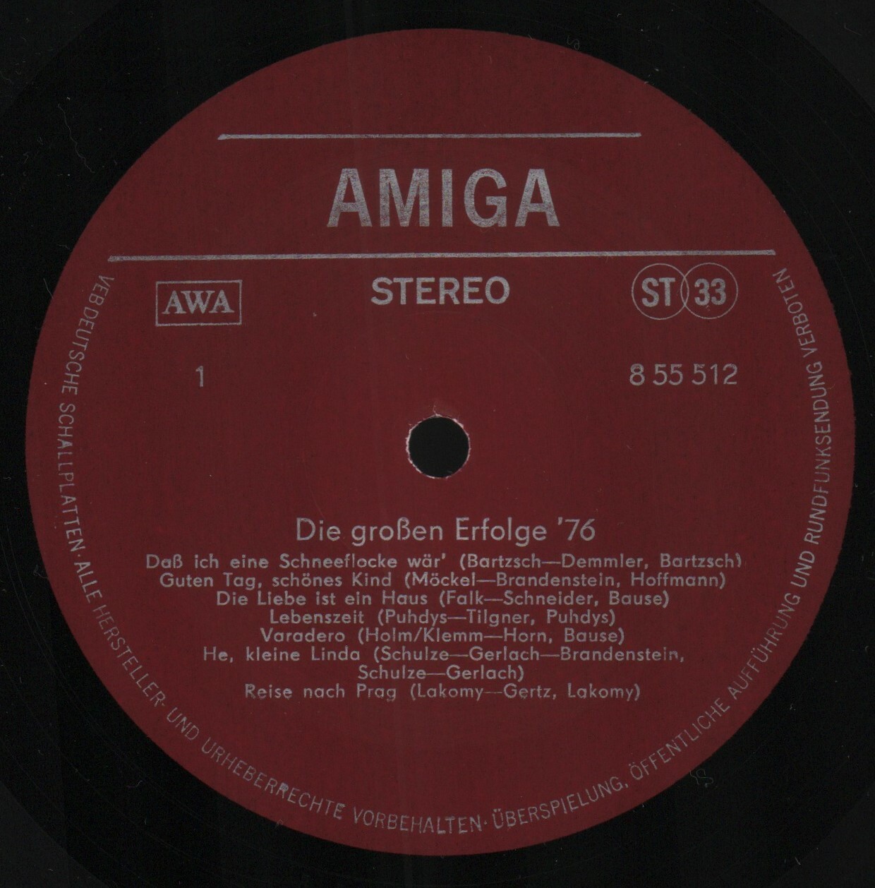 Die grossen Erfolge'76