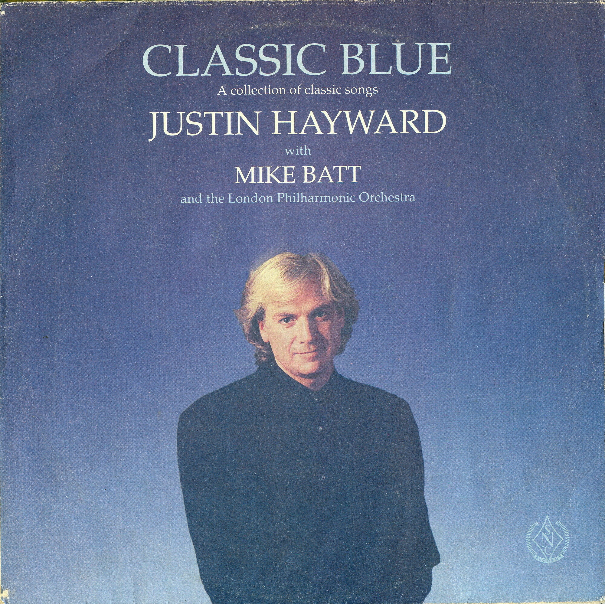 CLASSIC BLUE (A Collection Of Classic Songs). Justin Hayward With Mike Batt and the London Philharmonic Orchestra