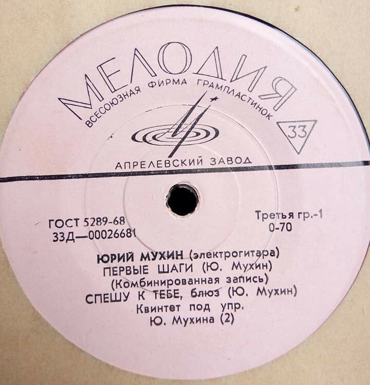 Юрий МУХИН (электрогитара)