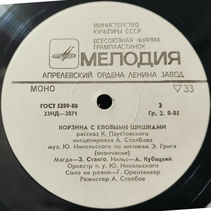К. Паустовский: Корзина с еловыми шишками (инсценировка рассказа)