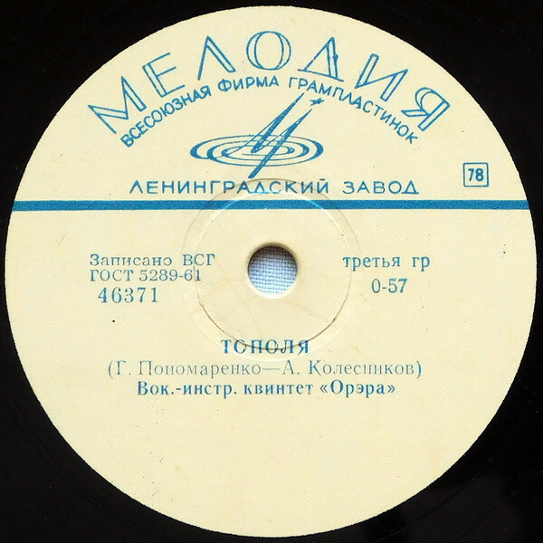 Вокально-инструментальный квинтет «Орэра»
