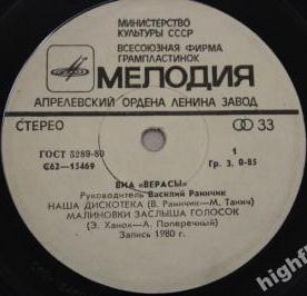 ВИА "Верасы"