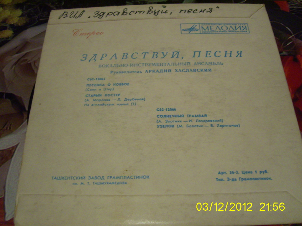Вокально-инструментальный ансамбль «Здравствуй, песня»