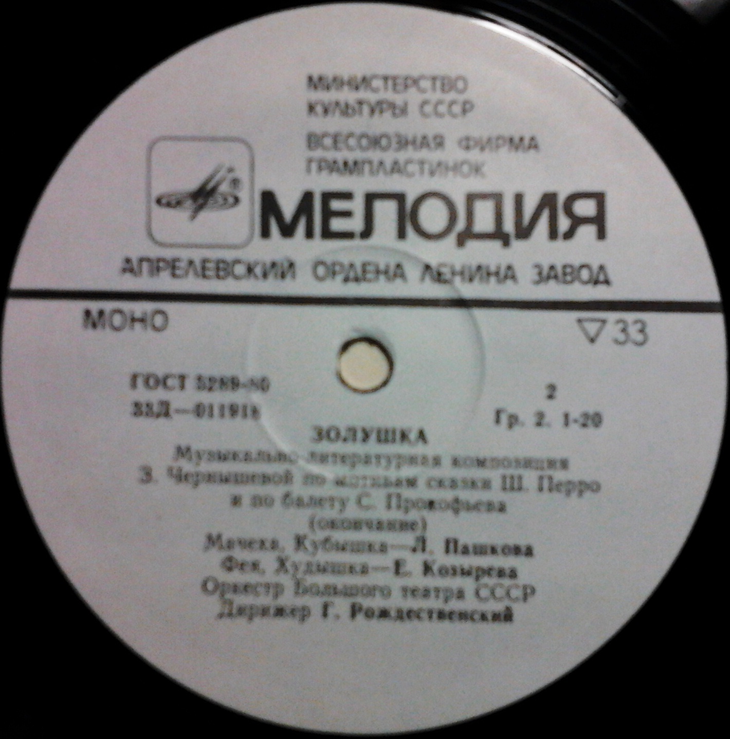 Ш. Перро. Золушка