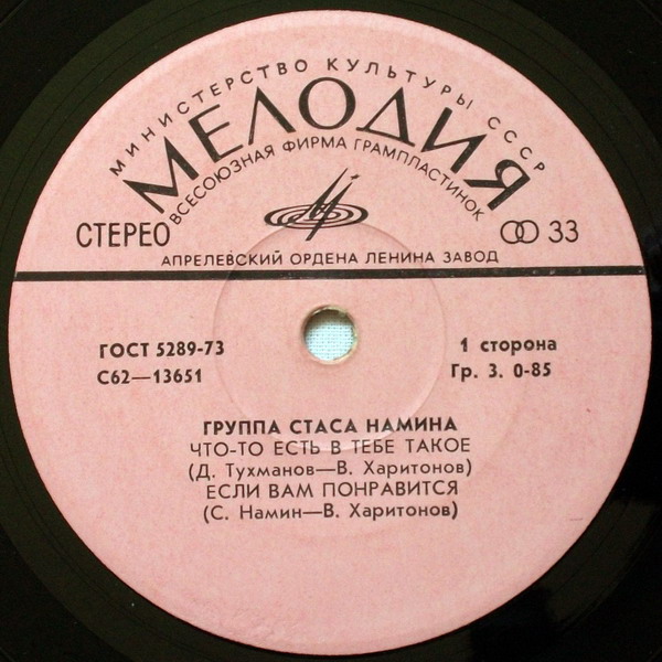 Группа Стаса Намина