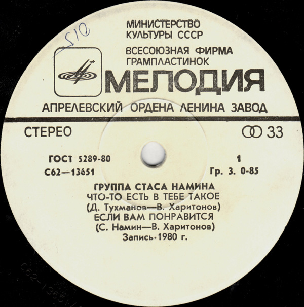 Группа Стаса Намина