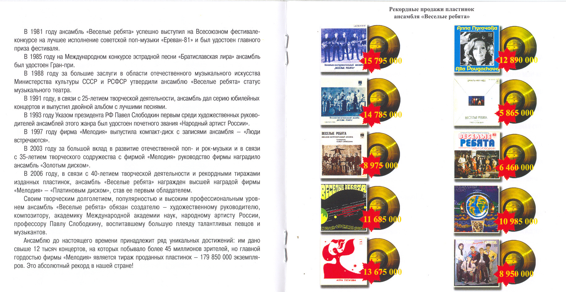 ВИА "Весёлые ребята". «Когда молчим вдвоём»