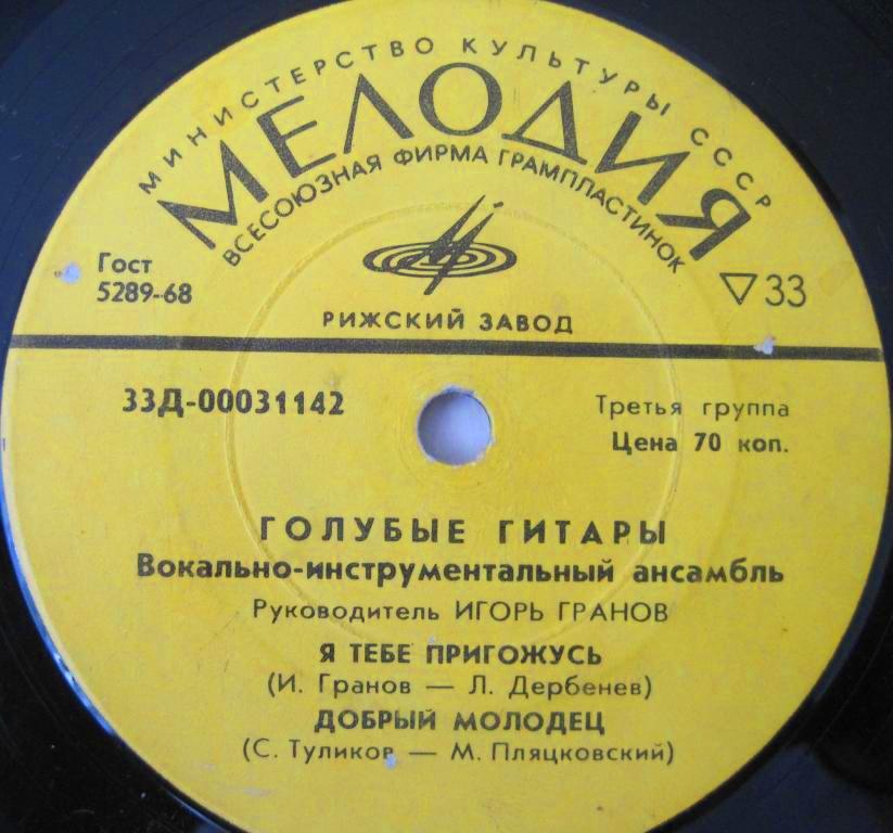 ВИА "Голубые гитары"