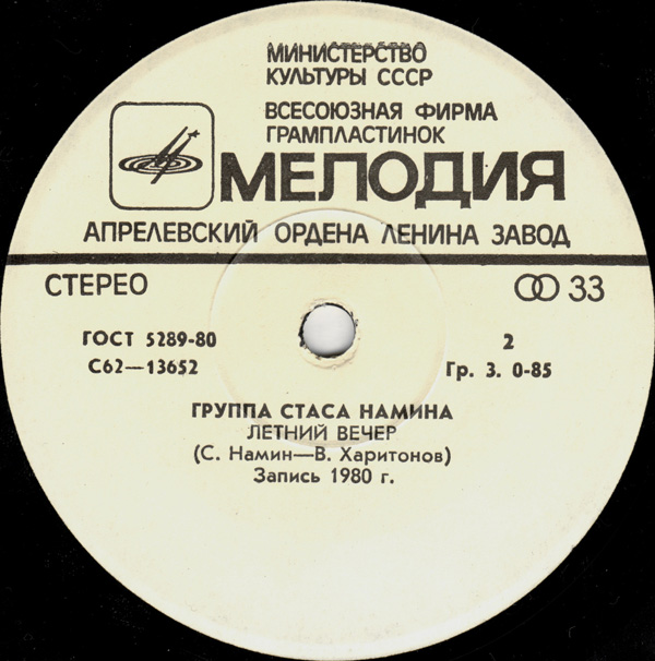 Группа Стаса Намина