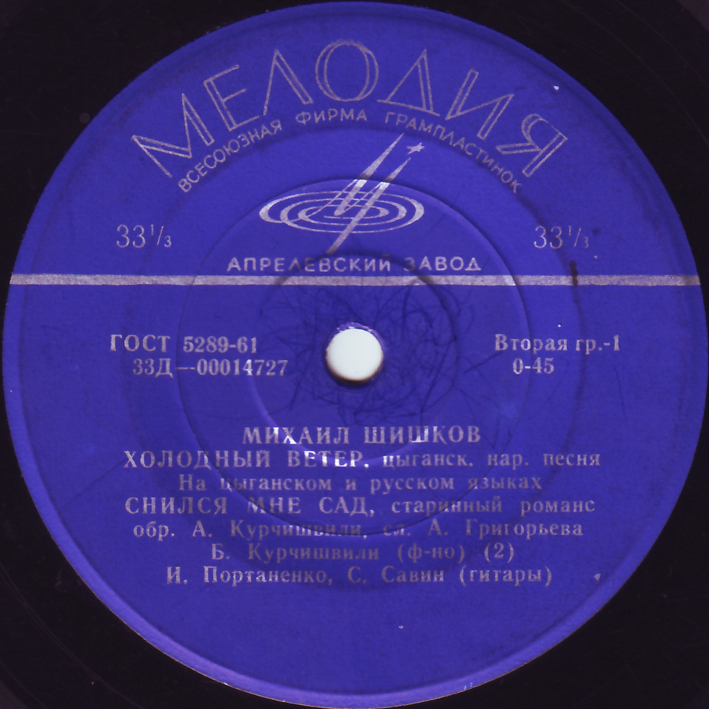 Михаил Шишков. Цыганские песни