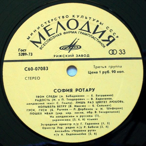 София Ротару