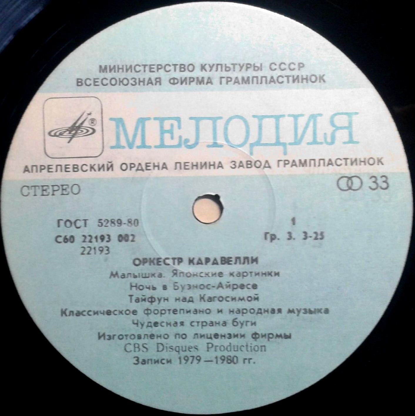 ОРКЕСТР КАРАВЕЛЛИ (Caravelli Orchestra)