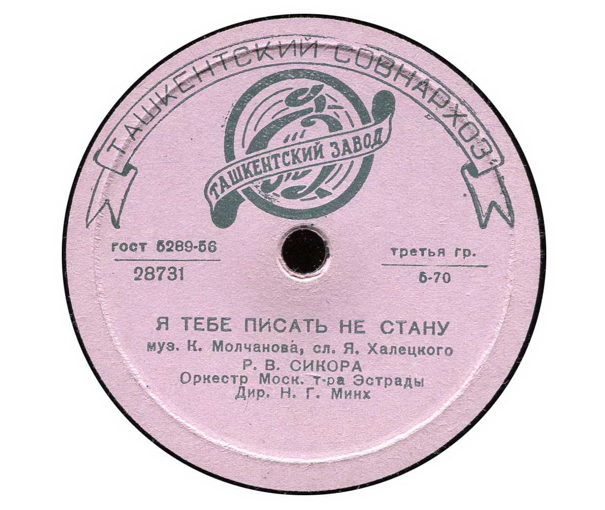 В. Трошин - В город приходит весна / Р. Сикора - Я тебе писать не стану