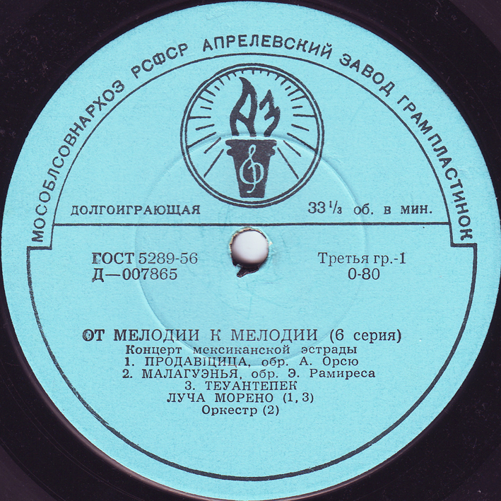 ОТ МЕЛОДИИ К МЕЛОДИИ (6 серия): Концерт мексиканской эстрады