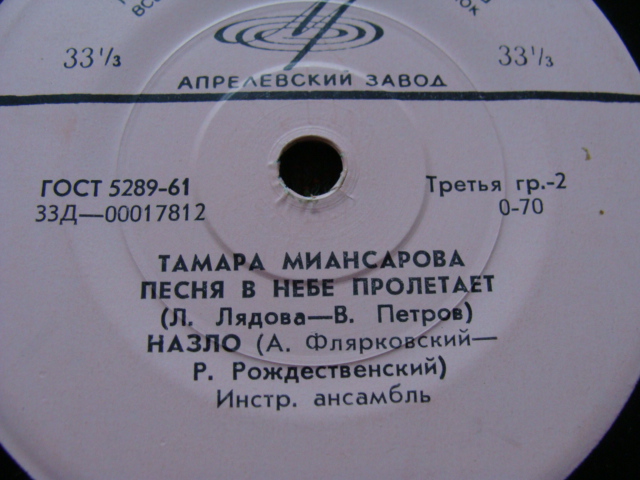 Тамара Миансарова