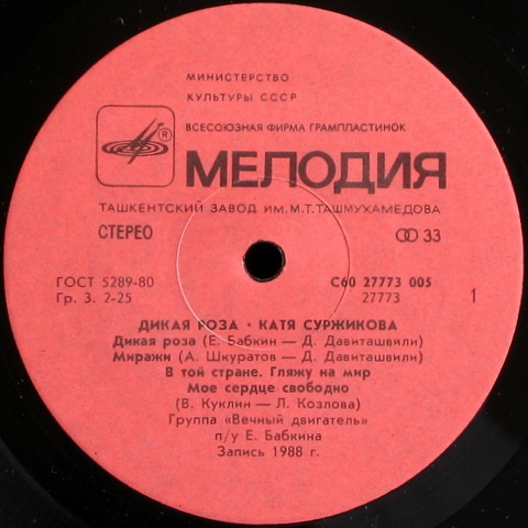 Катя СУРЖИКОВА. «Дикая роза»