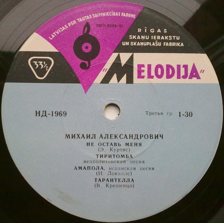 Концерт М. Д. Александровича