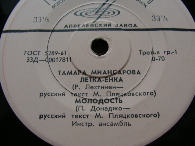 Тамара Миансарова