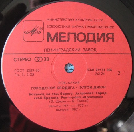 Элтон ДЖОН «Городской бродяга» [Рок-архив 3]