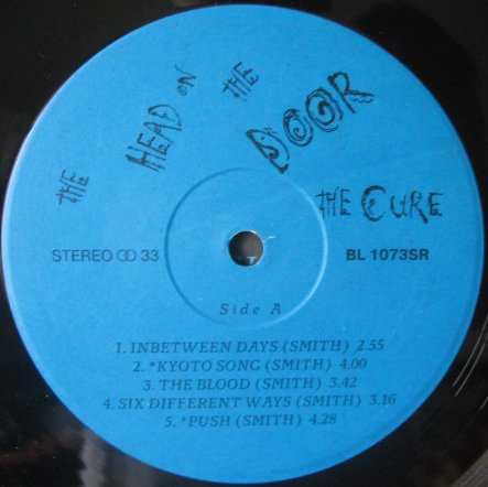 The Cure - The Head On The Door