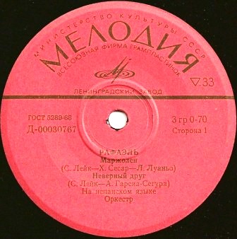 РАФАЭЛЬ (Испания)