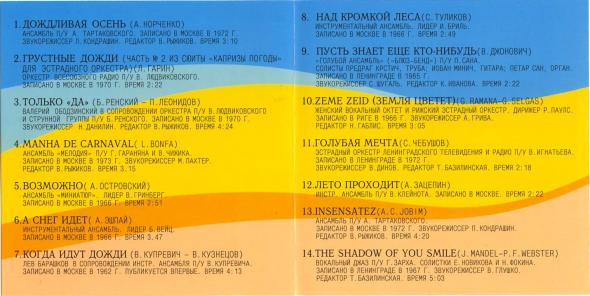 Босса-нова... По-прежнему самая красивая музыка в СССР! (из серии "Подлинная история отечественной легкой музыки)